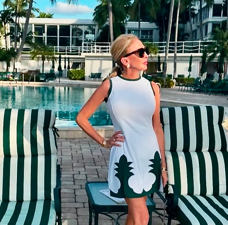 The Green Pickleball Dress Medium