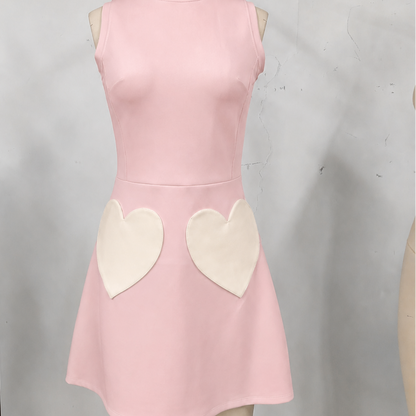 Coming Soon Light Pink Heart Dress
